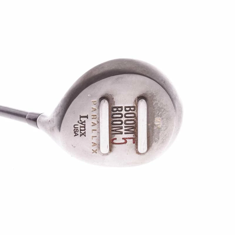 Lynx Parallax Boom Boom Graphite Men's Right Hand Fairway 5 Wood 19 Degree Stiff - Lynx PT 1 Lynx Parallax Boom Boom Graphite Men's Right Hand Fairway 5 Wood 19 Degree Stiff - Lynx PT