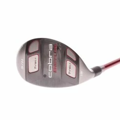 Cobra Baffler T-Rail+ Graphite Men's Left Hand 3 Hybrid 19 Degree Stiff - Graphite Design 70 -Adams Golf Shop sh hc14014b 1