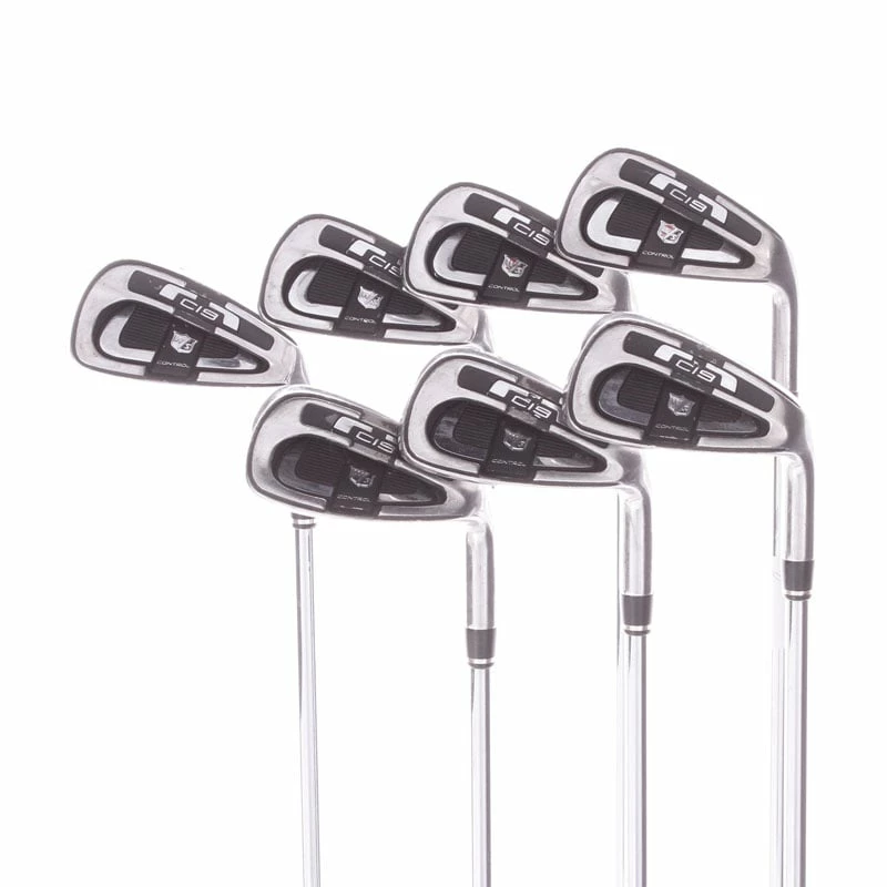 Wilson Staff C19 Steel Men's Right Hand Irons 4-PW Regular - Stepless Shaft 105 1 Wilson Staff C19 Steel Men's Right Hand Irons 4-PW Regular - Stepless Shaft 105