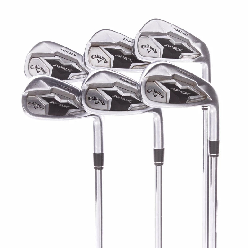Callaway Apex CF 19 Steel Men's Right Hand Irons 6-PW+AW Regular - True Temper Elevate 95 1 Callaway Apex CF 19 Steel Men's Right Hand Irons 6-PW+AW Regular - True Temper Elevate 95