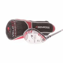 Benross Veloct Graphite Men's Left Hand 3 Hybrid 20 Degree Regular - Prolaunch Platinum