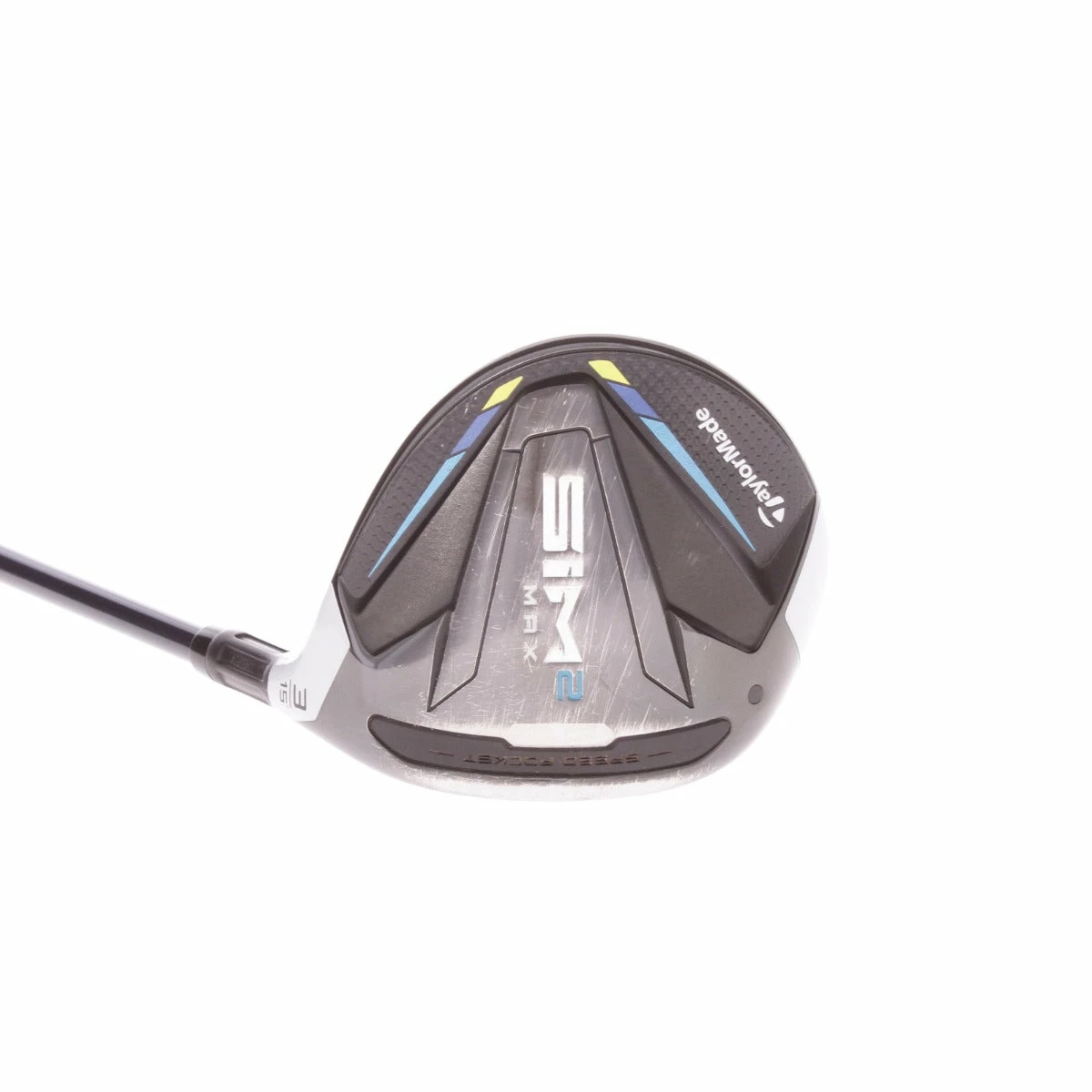 TaylorMade Sim Max2 Graphite Men's Right Hand Fairway 3 Wood 15 Degree Regular - Fujikura Ventus 5 2 TaylorMade Sim Max2 Graphite Men's Right Hand Fairway 3 Wood 15 Degree Regular - Fujikura Ventus 5 - Image 2